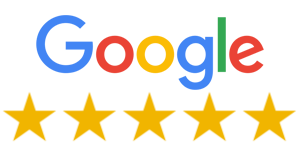 % Stars on Google